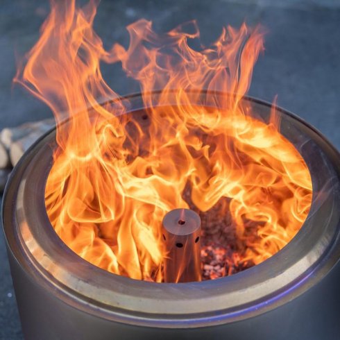 Volcano eldstad Extra Large Rostfri RedFire