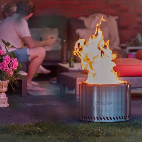 Volcano eldstad Extra Large Rostfri RedFire