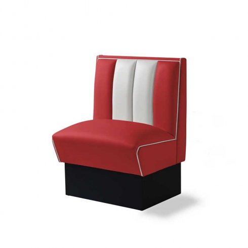 Diner booth - retro soffa slutdel 70 cm