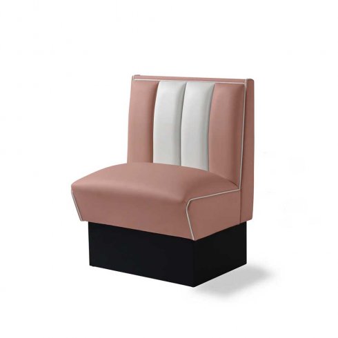 Diner booth - retro soffa slutdel 70 cm