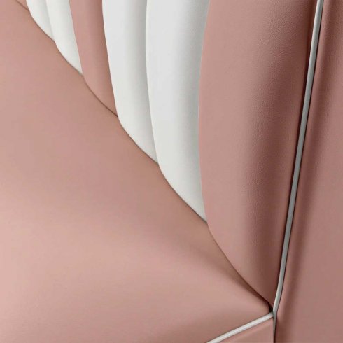 Diner booth - retro soffa slutdel 70 cm