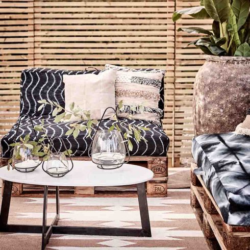 Kuddfodral Savanna Beige 50 x 50 cm Unique Item