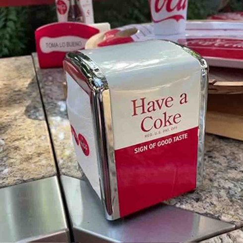 Refillservetter Coca Cola 100 st