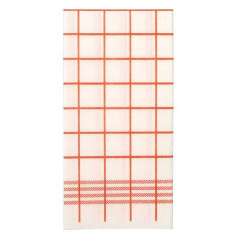 Kitchen towel 2 lags servetter 30 pack röd/vit