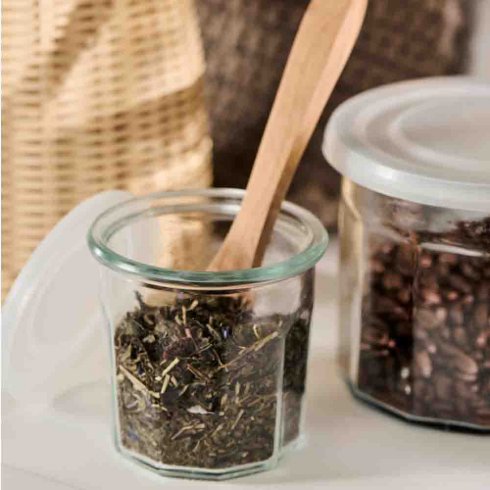 Marmeladburk med transparent lock 260 ml