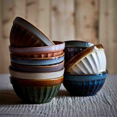 Costa Skål Ø 16 cm Terrakotta/flerfärgad