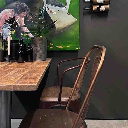 Träbordsskiva i mangoträ 130 x 70 cm