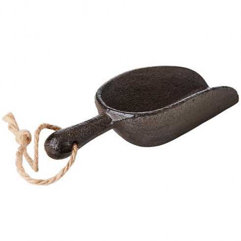 Skopa gjutjärn svart/brun
