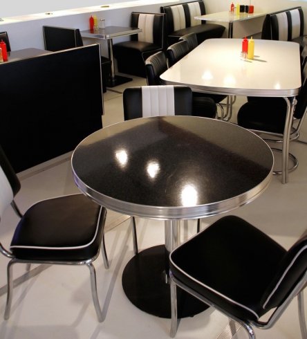 Diner bord rund small