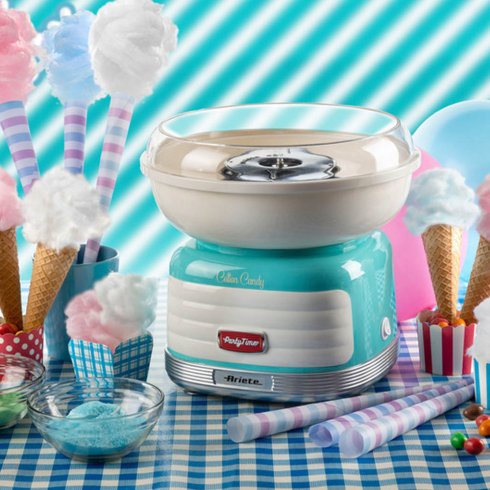 Sockervaddsmaskin Ariete Party Time Blå