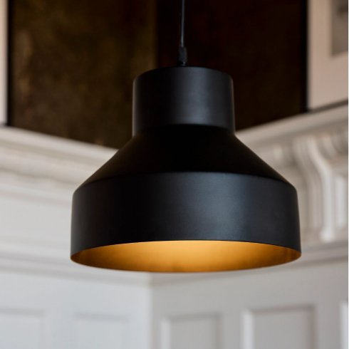 Solo taklampa Matt svart 26cm - Pr Home