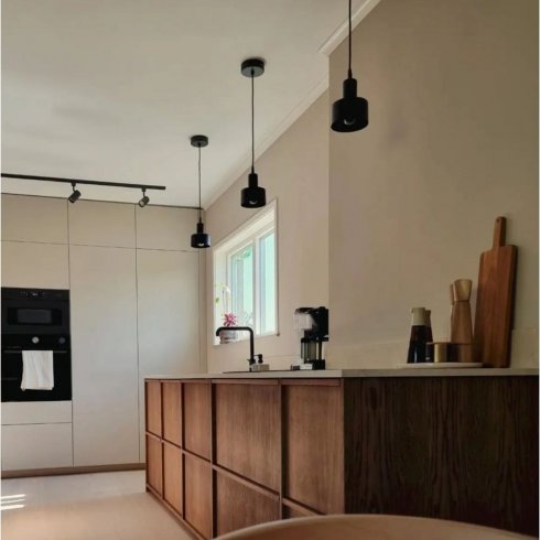 Solo fönsterlampa Matt svart 13 cm - Pr Home