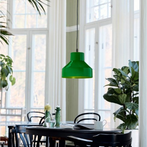 Solo taklampa Blank grön 26 cm - Pr Home