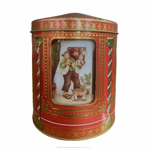 Plåtburk Speldosa Nativity