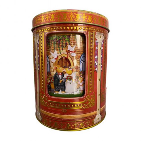 Plåtburk Speldosa Romeo & Julia