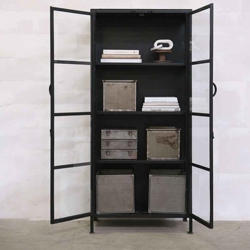 Vitrinskåp Spencer i järn - Trademark Living