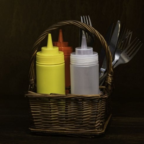 Squeeze bottle Ketchup 475 ml widemouth