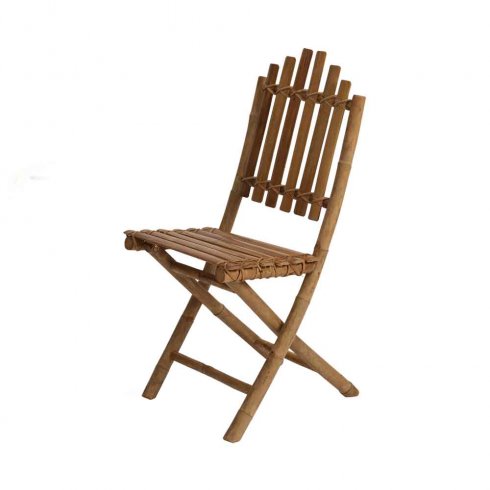 Antonio hopfällbar karmstol – bambu