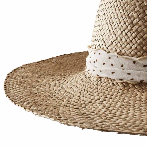 Solhatt Sjögräs med snörning