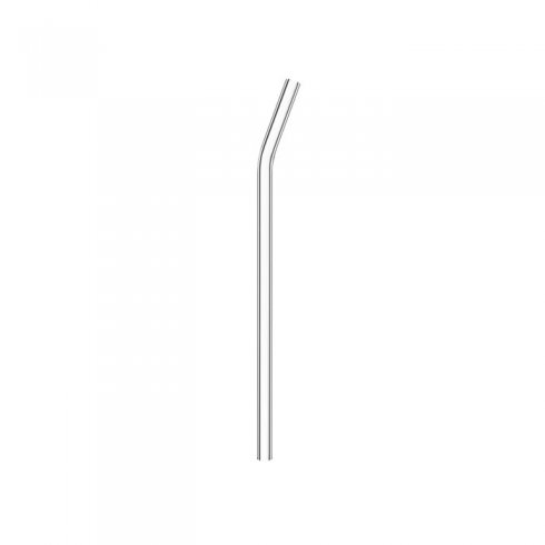 Glas Sugrör med böj - Klar