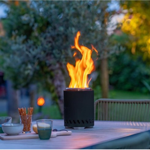 Volcano eldstad bordsvariant Medium Svart RedFire