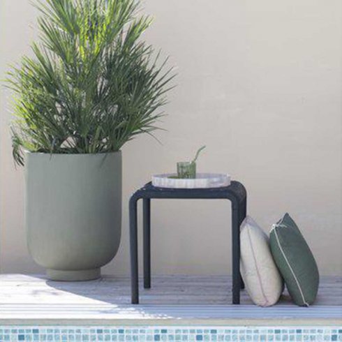 Ravello sidebord/skammel, sort