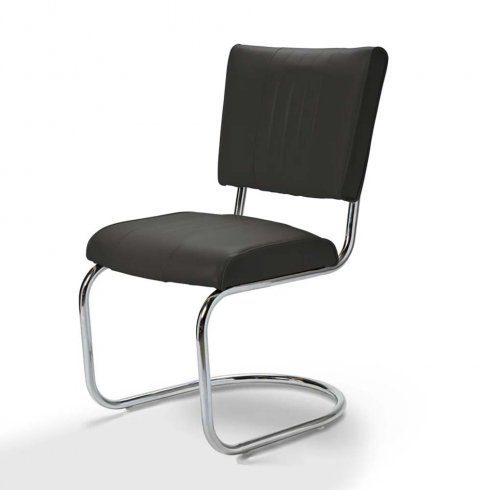 Retro stol swing enfärgad /st