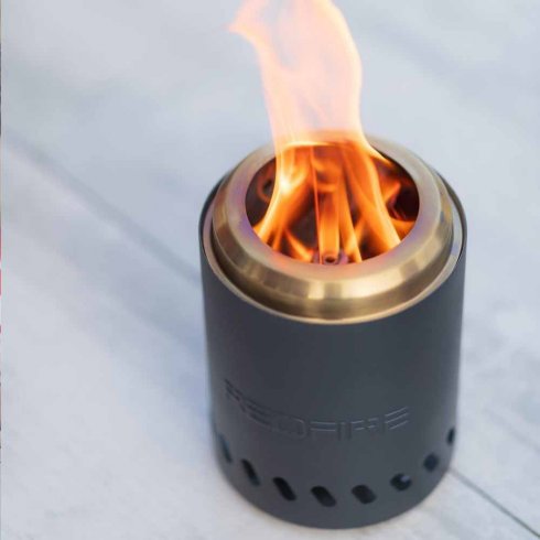 Volcano eldstad bordsvariant Small Svart RedFire