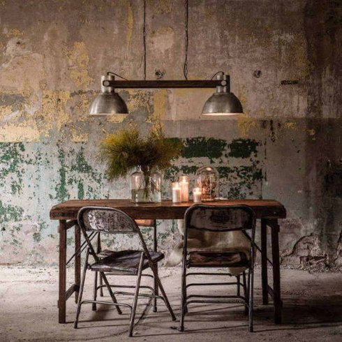 Taklampa Ashby Dubbelarm White - Pr Home