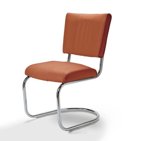 Retro stol swing enfärgad /st