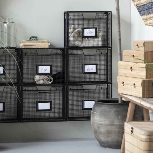 Tidningshållare vägg 2 fack