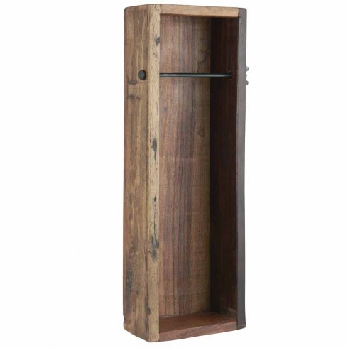  Toalettrullehållare i återvunnet trä