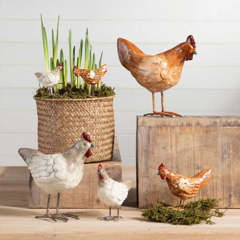 Tupp & höna stick 6 cm