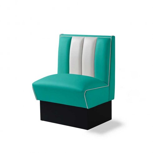 Diner booth - retro soffa slutdel 70 cm
