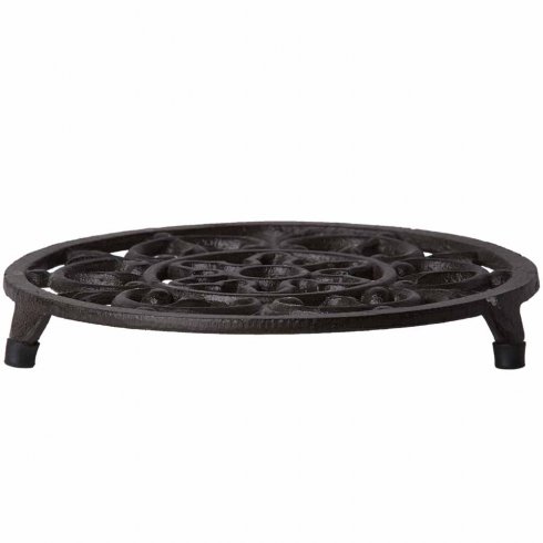 Grytunderlagg Gjutjärn Brun/Svart