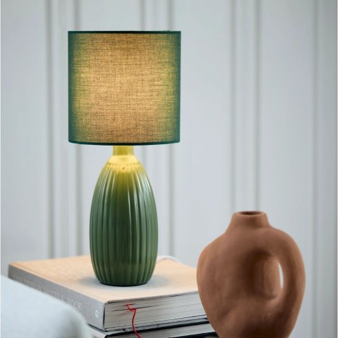 Uno bordslampa Grön 37 cm - Pr Home