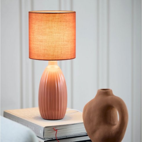 Uno bordslampa Roströd 37 cm - Pr Home