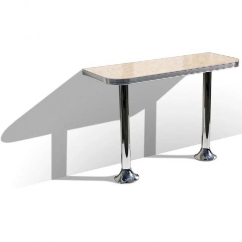 Diner bord vägg barhögt 2 ben
