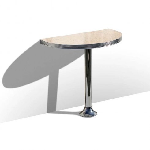 Diner bord vägg barhögt 1 ben