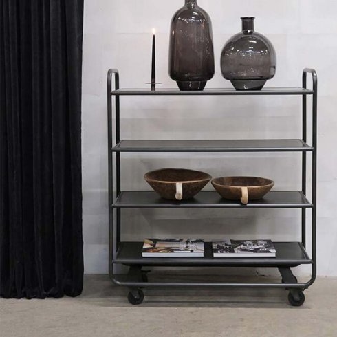 St. Lois Hylla på hjul Large - Trademark Living