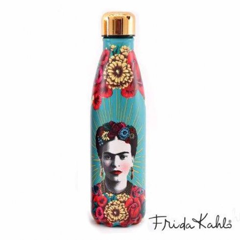 Vattenflaska Frida Kahlo Turkos