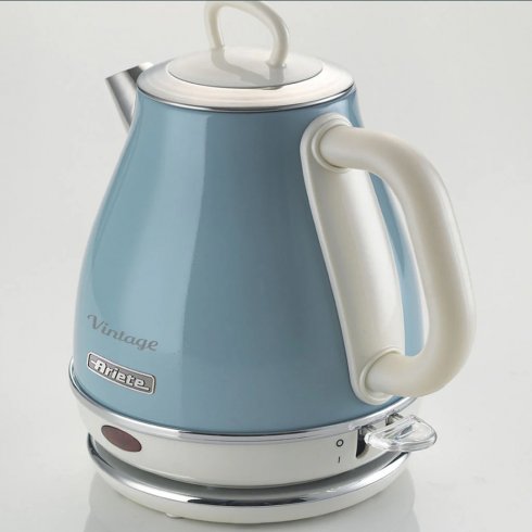 Ariete vintage vattenkokare 1 liter blå