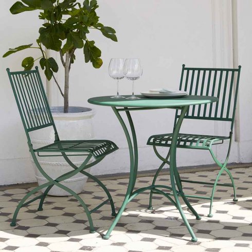 Utebord Amalfi Ø 70 cm Grön