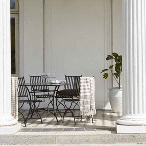 Venice hopfällbar stol Svart