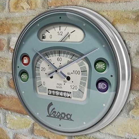 Väggklocka Vespa Instrument 31 cm
