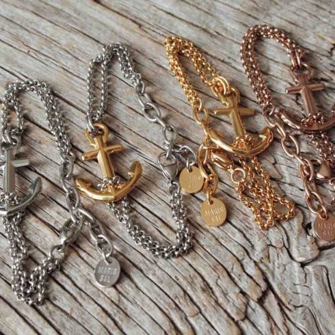 Vinga ankararmband Guld