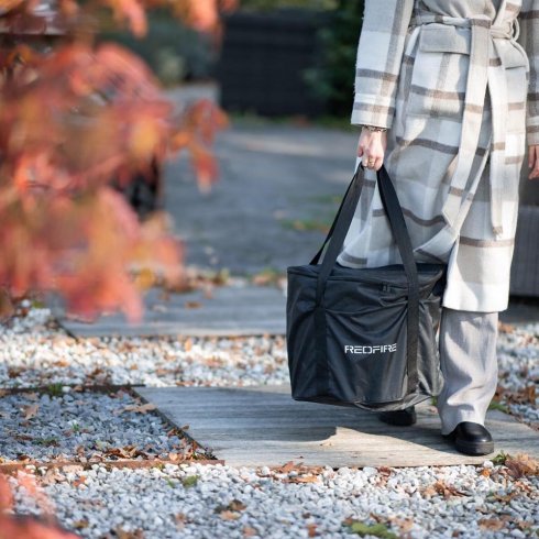 Volcano eldstad Large Rostfri RedFire