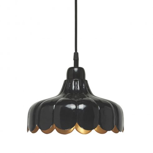 Wells tak/fönsterlam Svart/guld 24 cm - Pr Home