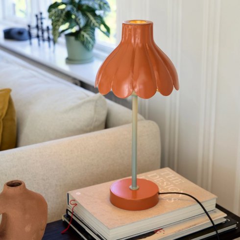 Wera bordslampa orange/grön 47 cm - Pr Home
