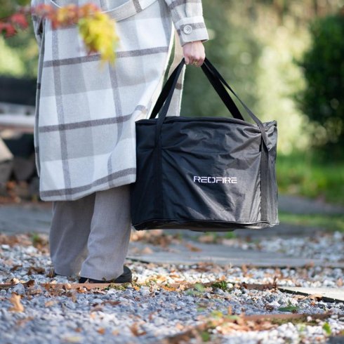 Volcano eldstad Extra Large Rostfri RedFire